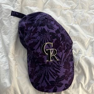 Colorado Rockies kids hat. Will fit an adult with a smaller head